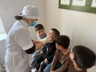Продолжается вакцинация от полиомиелита!